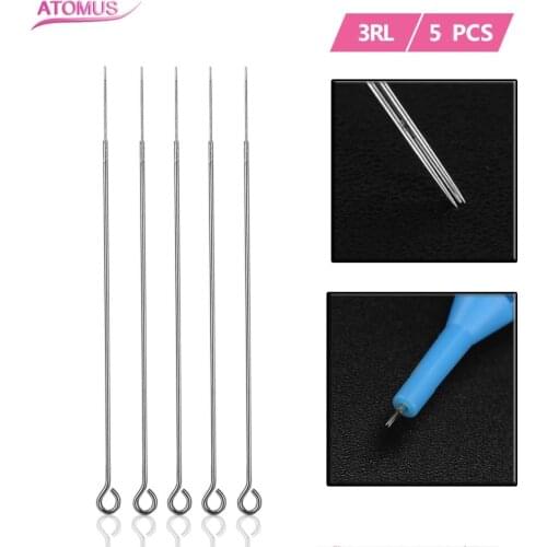 5pcs RL RS M1 Tattoo Needles Disposable Tattoo Medical Assorted Sterilized For Machines Gun Liner Shader 3 5 7 9