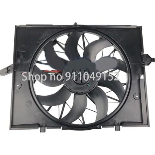 CAR Fan hood and fan E60 520I E60 525I M54b mwE61 545I E63 645CI E64 645CI E65 750I Water tank cooling fan cooling electronic fa
