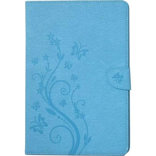 Tree Pattern PU Leather Stand Cover Folding Wallet Retro Tablet Case for Samsung Galaxy Tab E 9.6 Inch T560 T561 Shell Funda+pen