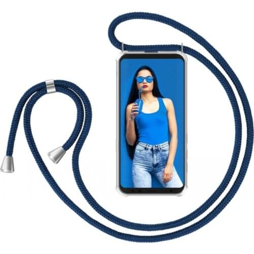Strap Case for Xiaomi Redmi Note 10 Pro 9T POCO X3 NFC F3 Crossbody Necklace Lanyard Shockproof Transparent Cover Mi 10T Pro