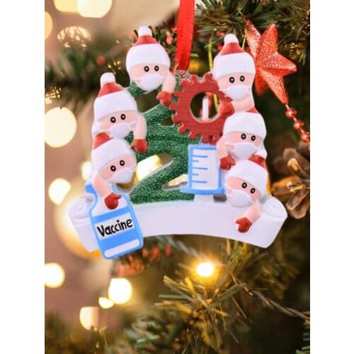 Hot Sale 2021 Christmas Ornament Home Tree Hanging Embellishment Personalized Christmas Ornament Decor