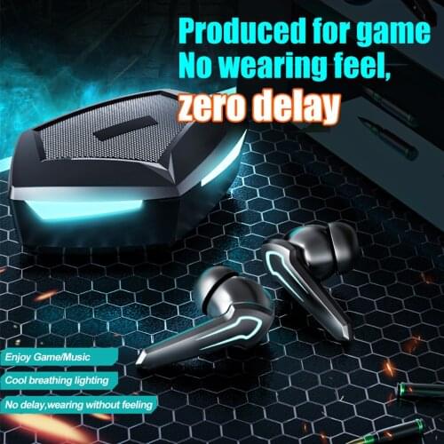 P30 Gaming headset Bluetooth 5.1 Low Latency Wireless Earphone with Bass Sports TWS Bluetooth Headphones Gamer Earbuds