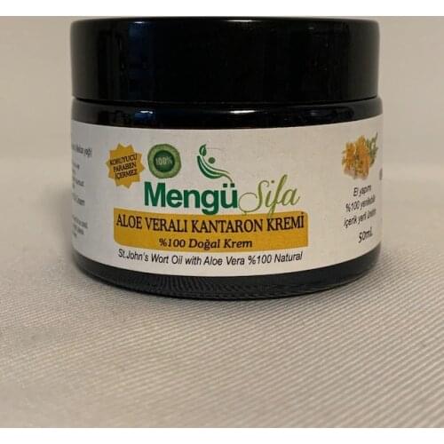Mengü Healing 100 Natural Aloe Vera + St. John 'S Wort Oil Cream 50 ml 397907594