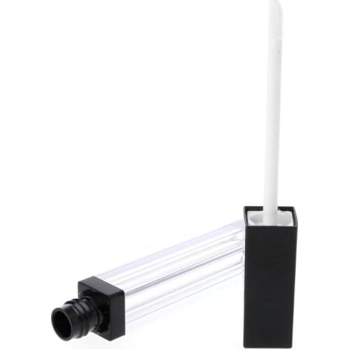 Mini Empty Little Clear Chapstick Lip Gloss Tube Lipstick Balm Bottle Container Q0KD