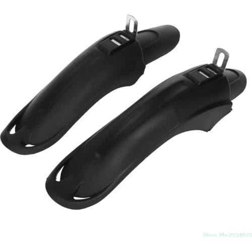New 1 Pair Bicycle Fender Mudguard Front Rear Dustproof For 12/14inch Children Bike Hot Sale Drop Ship