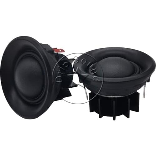 New 1.5" inch 40mm 4Ohm 6Ohm 8Ohm 10W Silk Film High Pitch Tweeter Home Audio Car Modification Treble Speaker Stereo Loudspeaker