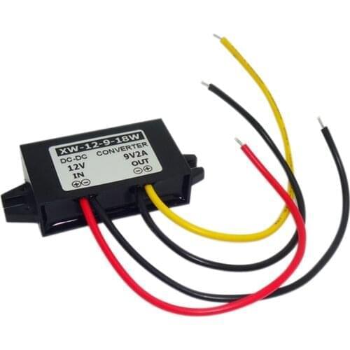 New DC Step Down 12V(11-22V) To 9V 2A 18W Converter Module Power Buck Adapter Supply Voltage Regulator For Pumps