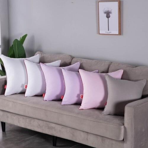 Cushion high elastic pillow core,Feather silk cotton/pp cotton, a variety of specifications for your choice