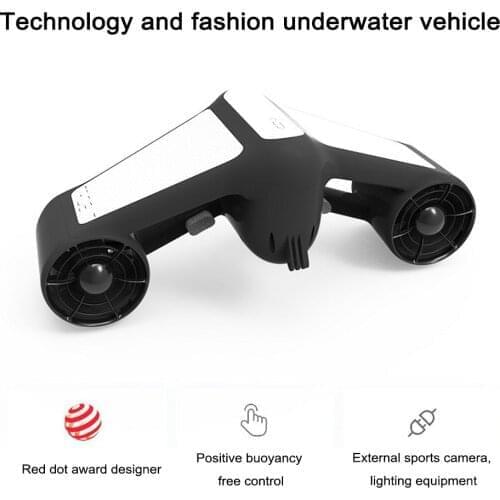 Trident Waterproof Electric Underwater Scooter Water Sea Two Speed Propeller Diving Pool Scooter Water Sports Equipment Toys