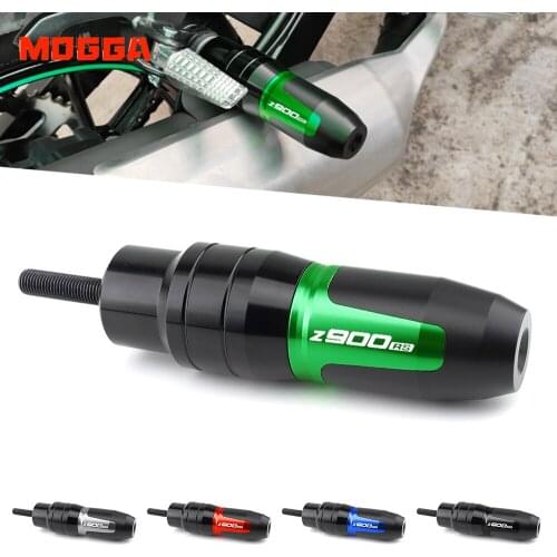 Z900RS For Kawasaki Z900 RS Z900RS 2017 2018 CNC Motorcycle Crash Falling Protection Pad Exhaust Slider Protector Accessories