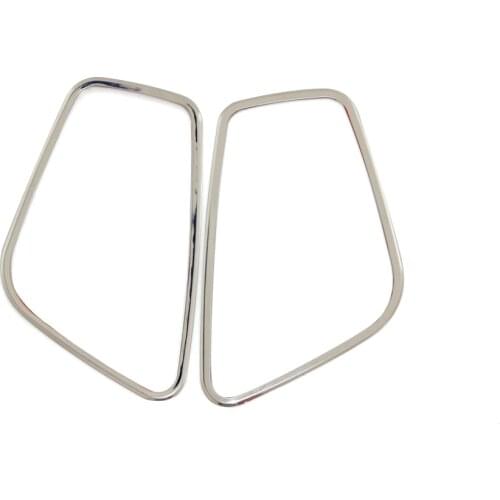 2pcs/set Stainless Steel Car Interior Door Stereo Speaker Cover Trim Fit For Opel VAUXHALL ASTRA J Car Styling