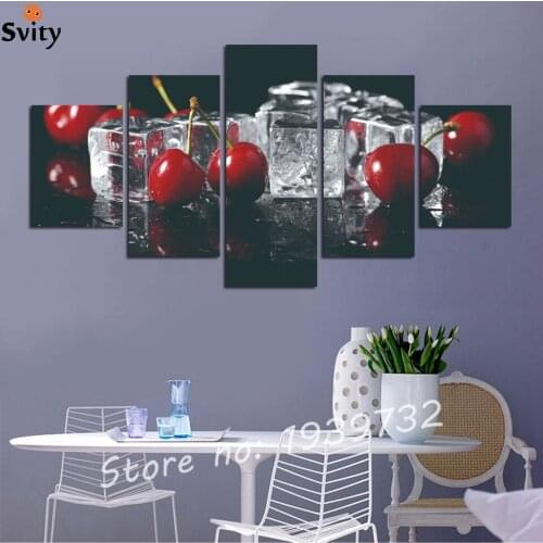 2016 New paintings for the kitchen fruit wall decor modern canvas art wall pictures for living room descorative pictures F1682