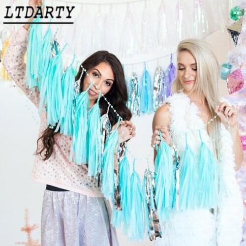 5pcs/ set of tissue paper tassel balloon tassel banner for wedding photo prop birthday party decorations balloons globss