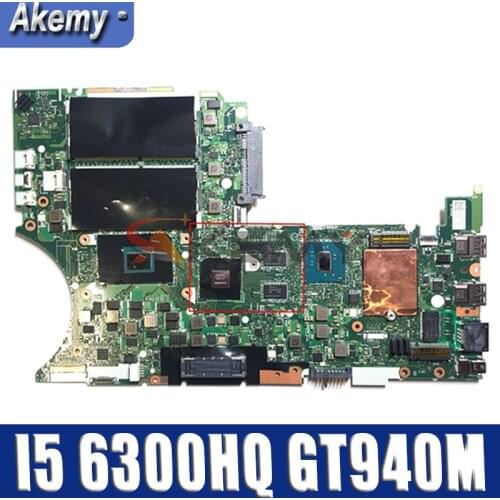 Akemy BT463 NM-A611 For Lenovo Thinkpad T460P Notebook Motherboard CPU I5 6300HQ GPU GT940M FRU 01YR866 01YR868 01YR870 01YR869