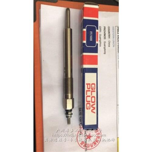 Free shipping for Construction truck excavator engine accessories 6BD1 / 6BG1 / DB58 preheating plug electric plug