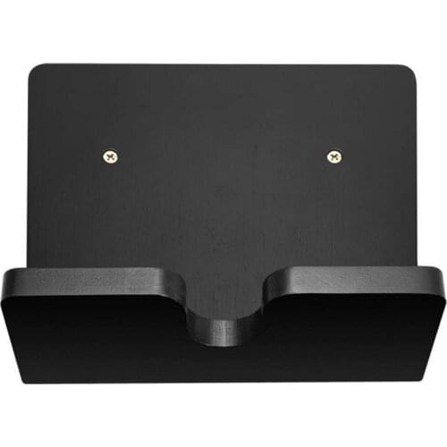 Skateboard Holder Wall-Mounted Display Black High Stability Solid Hanging Longboard Rack for Home Use