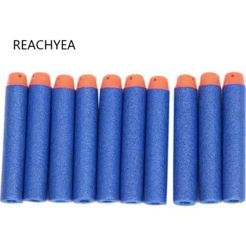 For Nerf Bullets Soft Hollow Hole Head 7.2cm Refill Darts Toy Gun Bullets for Nerf Series Blasters Xmas Kid Children Gift