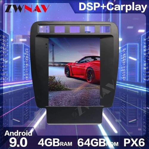 Tesla Style Unit Vertical Screen DVD Player For Porsche Cayenne 2002-2010 Auto Stereo Radio Head Unit Multimedia Player Android