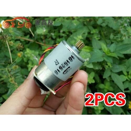 2PCS DC Motor 12V-24V 385 motor Electric machinery With speed feedback 5300RPM 10800RPM(6.5)