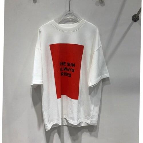 Women Summer White Cotton Letter Print Oversize T-shirt Ladies Casual Streetwear Fashion Tees Lovers O-Neck Short Sleeve Tops