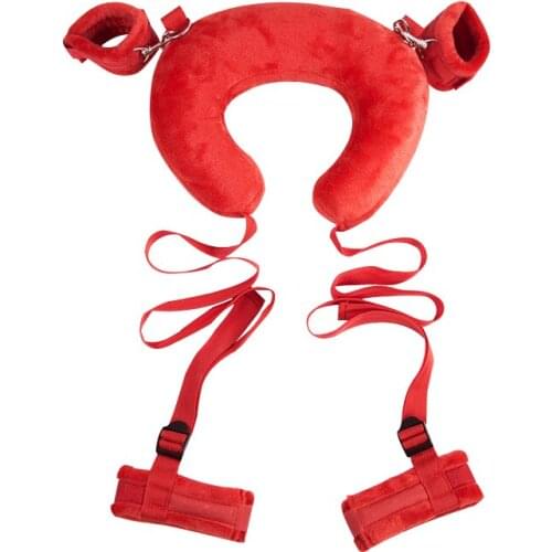 EXVOID Slave Restraints Sex Shop Adult Games Sex Products Sex Toys For Couples Flirting BDSM Bondage Handcuffs Ankle Cuffs Kit