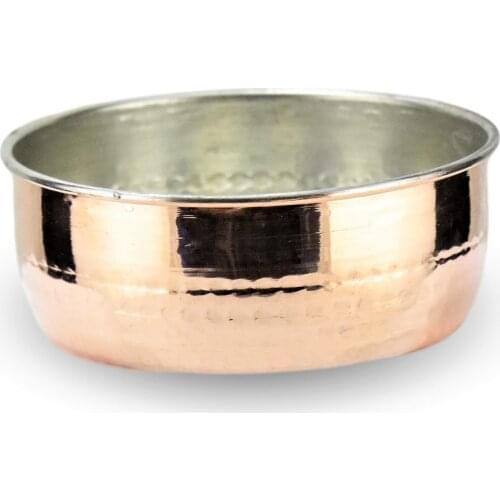 Morya Copper Bowl Noodle Rice Soup Bowl Salad Food Container Tableware Utensil Dinnerware Serving Plate Dish Kitchen Accessories