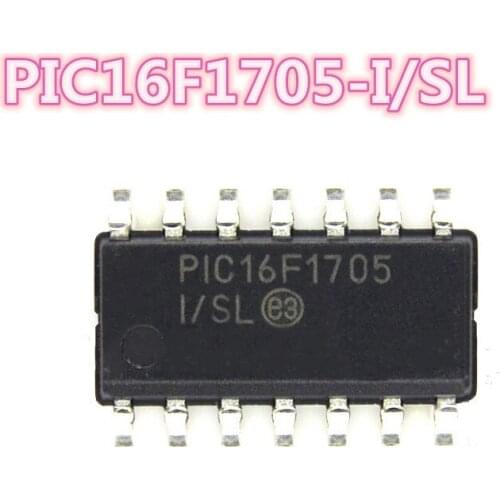 5PCS-20PCS/LOT PIC16F1705-I/SL PIC16F1705 16F1705 Microcontroller chip SOP14 Free shipping