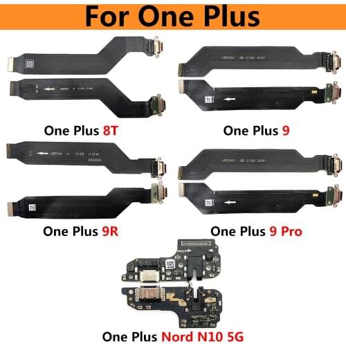 Type C USB Charger Charging Port Dock Connector Board Flex Cable For Oneplus 8 / 8 Pro Replacement Parts