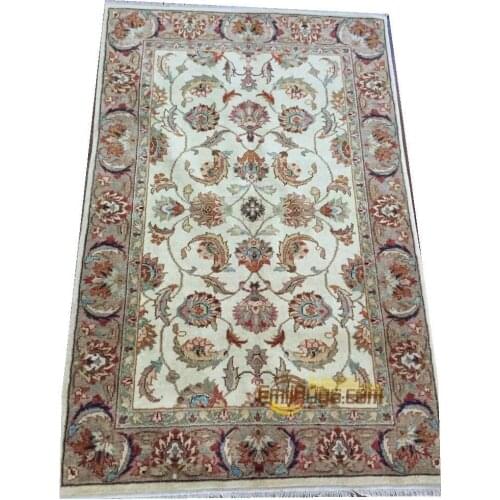 Original single export Turkish handmade carpets OUSHAK Ozarks pure wool carpet 17 4x6 gc47zieyg28
