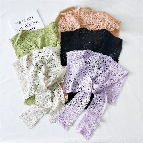 Shawl Sailor Collar Detachable Women Scarf Fake Collar Lace Necklace False Collars Woman Women Clothes Accessories Kraagje