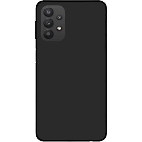 TIPS TODOPHONESTORE case compatible with SAMSUNG-A32-5G silicone gel tpu case case Smooth Anti-shock black accessories case