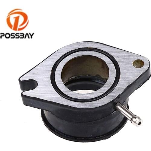 POSSBAY Motorcycle Carburetor Intake Glue Manifold Boots for Yamaha 1992 XT225 SEROW Carburetor Interface for 2004 TT-R225