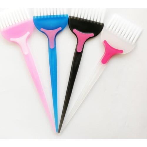 1PC Multifunctional Hairdressing Brushes Salon Hair Color Dye Tint Tool Kit Professional PP Handle Natural Hair Comb