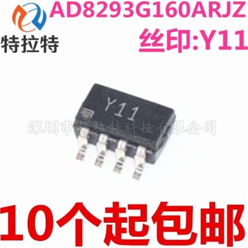 10pcs/lot AD8293G160ARJZ-REEL7 SOT23-8 Y11 Instrumentation Amplifier Brand New & Original