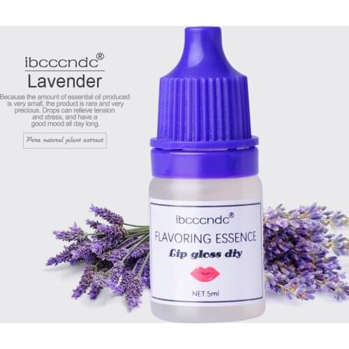 5ml Fruit Flower Natural Flavor Edible Flavoring Essence DIY Handmade Cosmetic Lip Gloss Lipstick Food Grade Fragrance Flavoring