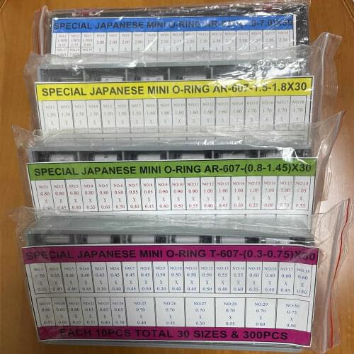 Watch accessories watch handle head waterproof ring rubber ring O-ring 0.3-7.0mm enlarged waterproof ring