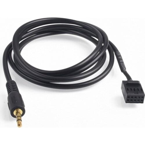Car AUX In Input Cable CD Changer Cable Adapter 3.5mm Male Jack For BMW E46 aux car-styling accessories