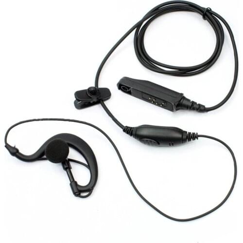 BAOFENG Walkie Talkie Earpiece With PTT Mic Headset For Baofeng UV-XR A-58 UV9R UVXR Plus GT-3WP UV-5S Handheld Two Way Radio