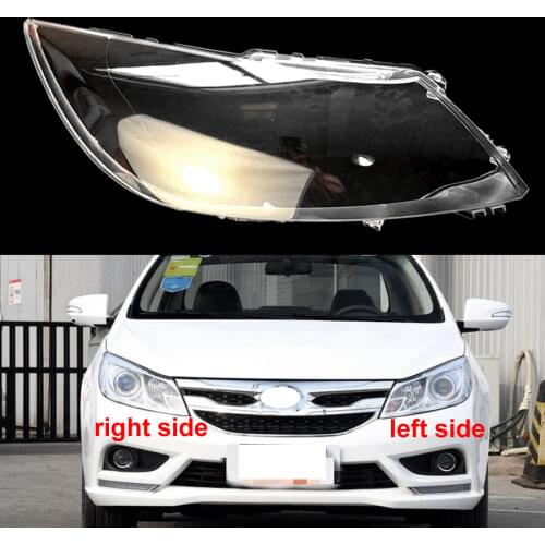 Transparent Lampshade Lamp Shade Front Headlight Shell Lens Glass For BYD Surui 2012 2013 2014 2015 2016 2017 2018