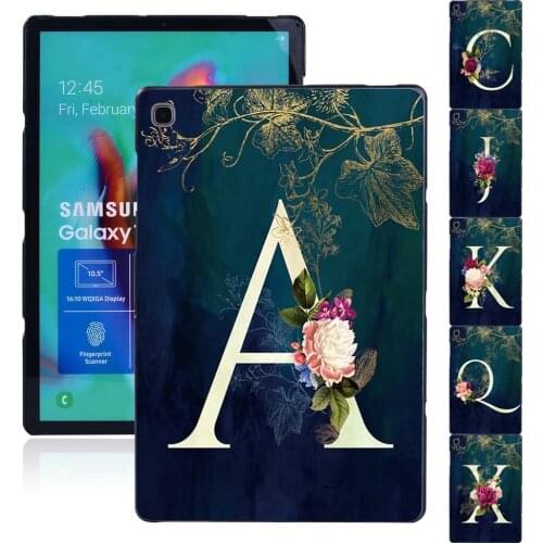For Samsung Galaxy Tab A7 10.4 T500 T505 /Tab A 8.0 T290 T295/s6 Lite P610/A 10.1 T510/A 10.5 T590/S5e T720 Letter Tablet Case