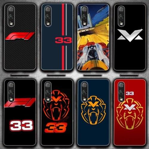 F1 Racer Lucky Number 33 Phone Case For Huawei P20 30 40 Pro Mate 20 30 40 Pro Honor 9x 10 30lite Y62019