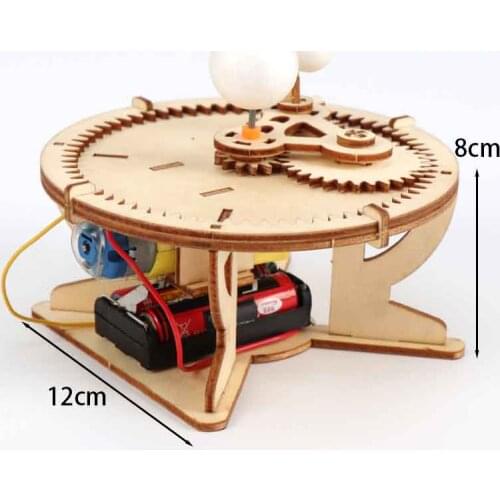 Kids DIY Sun-Moon-Earth Geography Model Scientific Experiment Toys Kits STEM Science Project Worldwide Education For Kids