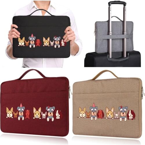 Side Zipper Travel Bag for XiaoMi Pro 14 15/RedmiBook 14/RedmiBook 16/Air 13 Shoulder Bag Handbag Waterproof Case for Unisex