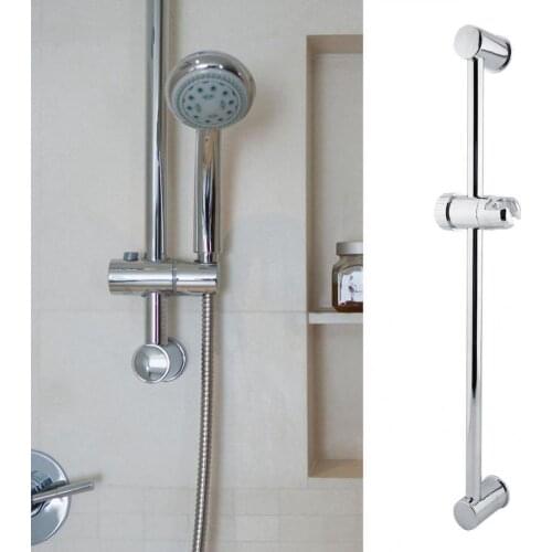 Shower rod,shower head holder Adjustable Chrom Plated Bathroom Shower Head Lift Stand Rod Lifter shower pipe arm