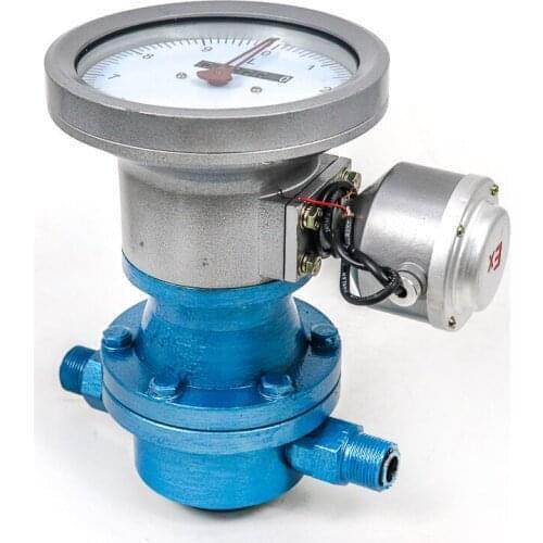 Hot Selling Stainless Steel Sealing Oval Gear Flow Meter Large Measuring Range Flowmeter with Pointer Display