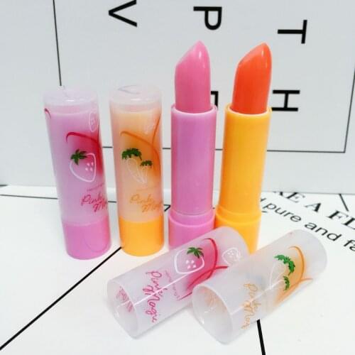 Hengfang Carotene Strawberry Moisturizes Womens Lipstick Color-Changing non-sticky Lipstick Does Not Lose Color