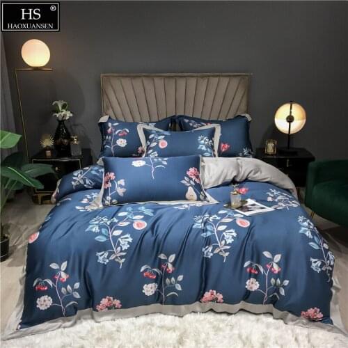 Семейное постельное белье HS HAOXUANSEN China At AliExpress