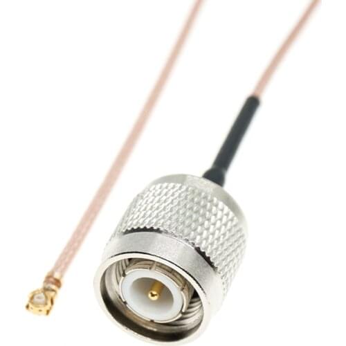 IPX IPEX UFL U.FL to TNC Male Plug Straight connector RF RG178 Cable Pigtail Coaxial Mini PCI WIFI WLAN