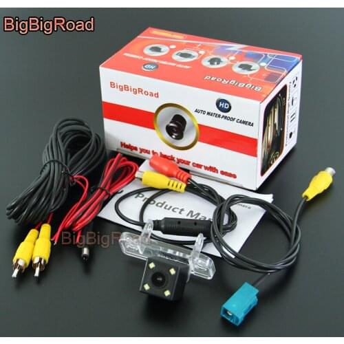 BigBigRoad Car Rear View Reverse Backup Parking Camera For Mercedes Benz CLS W209 CLS 300 320 350 500 Night Vision