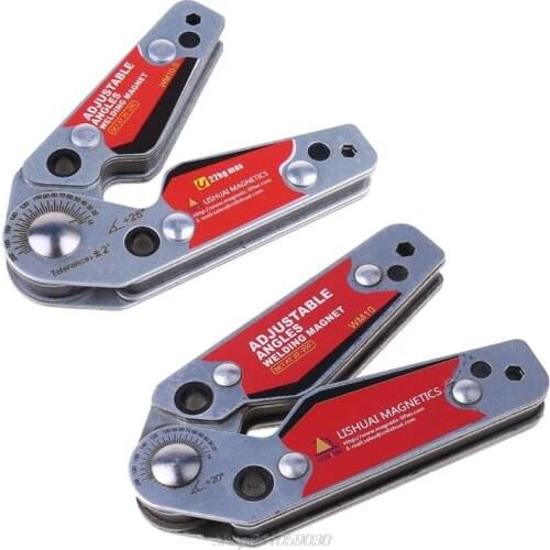 Magnetic Welding Holder Adjustable Angles 20-200 Magnets Clamp Locator Tools with Hex Wrench Positioner D16 20 Dropshipping
